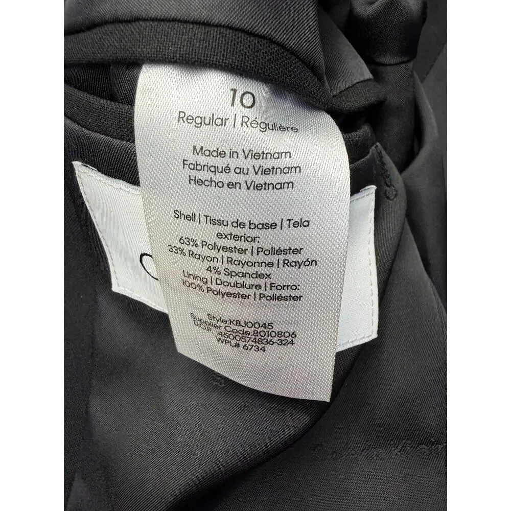Calvin Klein Boys Size 10 Black X Slim Fit Stretch Suit Blazer NWT NEW
